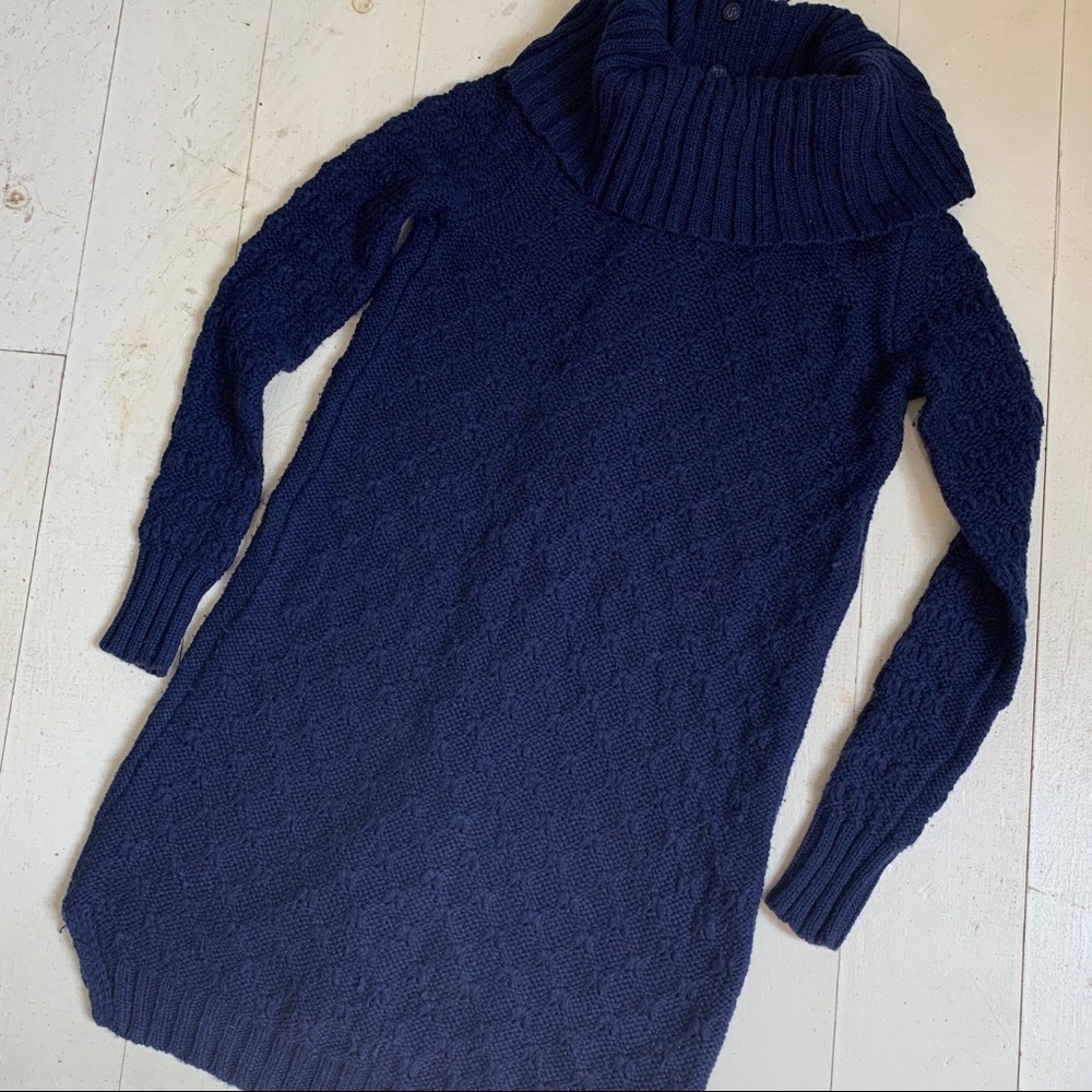 Anthropologie | Sparrow - Coweled Sweater Dress